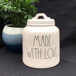 Rae Dunn MADE WITH LOVE Canister
